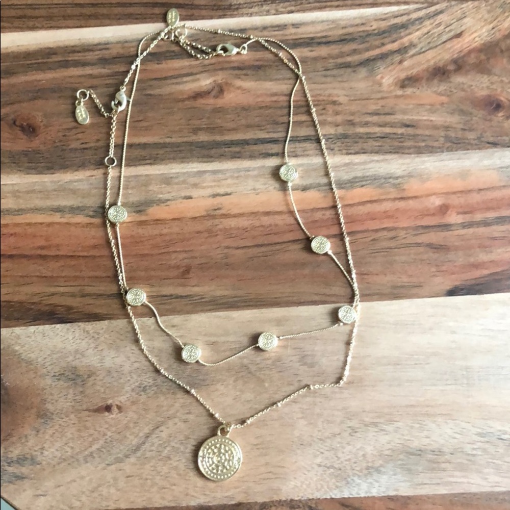 Jade and Jasper Gold layering necklaces